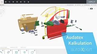 Beispielkalkulation eines Audi Q5 mit Audatex Qapter