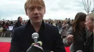 Rupert Grint talks to TheHPFan at WB Studio Tour Grand Opening