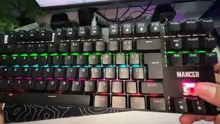 Teclado mec&acirc;nico Mancer shade mk3