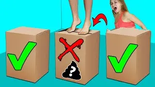 ВЫБЕРИ ПРАВИЛЬНУЮ КОРОБКУ ЧЕЛЛЕНДЖ!