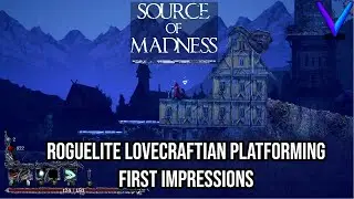 Lovecraftian Roguelite Horror | Source of Madness - First Look