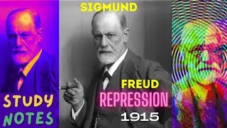 SIgmund Freud On Repression Lecture Study Notes #sigmundfreudquotes #freudiantheory