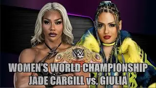 WWE 2K25 : 2026.01.24_1_WOMEN'S WORLD CHAMPIONSHIP_JADE CARGILL vs. GIULIA