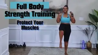 Whole Body Strength Workout for Women Over 50 | Build Muscle & Balance at Home