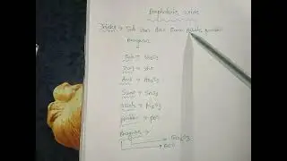 Amphoteric oxide short tricks