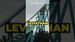 10 ЛУЧШИХ аттракционов в Canada&rsquo;s Wonderland (2023) | #canadaswonderland #canada #themepark #short