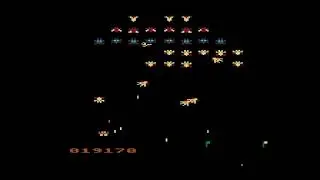 Atari 8-BIT EMU Galactic Chase Default 19280