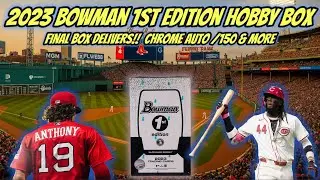 2023 Bowman 1st Edition Hobby Box &ndash; финальная магия коробки! 🔥 Chrome 1st Auto /150 и большие хит...