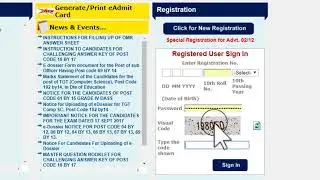 How to Apply online DSSSB form from your Laptop, sitting at home.