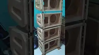 box line array 10inc vacum | bracket dari plat