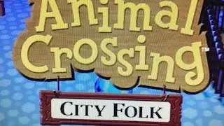 Playing Animal Crossing: City Folk for the first time 