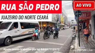 Rua S&atilde;o Pedro Juazeiro do Norte dia 27 de Janeiro de 2026