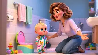 Веселый день приучения к горшку 🚽🎉 | Приучение малышей к туалету | Обучение и развлечения для детей