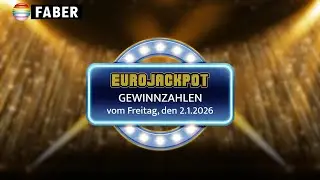 FABER Lotto &middot; Eurojackpot-Gewinnzahlen vom Freitag, den 02.01.2026