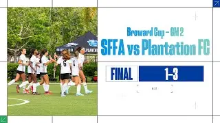 Broward Cup - Game 2 - SFFA vs Plantation FC