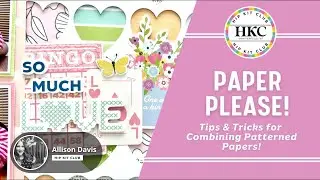 SKETCH AND PATTERNED PAPER INSPIRED LAYOUT | JANUARY 2025 HIP KITS | ANTONIA SHERLOCK