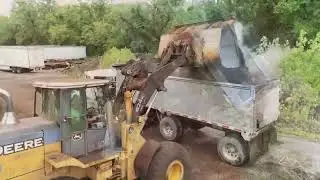Missouri Organic Recycling - Grinding & Screening Operation