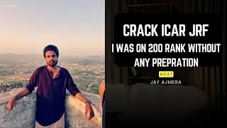 How to Crack ICAR JRF in First Attempt | Complete Strategy 2025