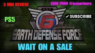 Earth Defense Force 6 3 Min Review