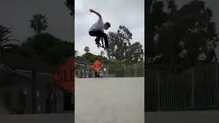 #TrickGoals! 1st Try Melon Grab from Pav! #skateboarding #skatetricks