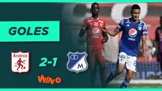América vs. Millonarios (2-1) | Liga BetPlay Dimayor 2021-1 - Fecha 16