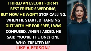 I Hired an Escort for My Best Friend's Wedding, but Now He Won't Stop Calling. When He Started...