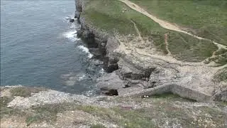 Durlston Castle and Tilly Whim Caves.