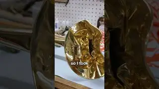 Когда случайно сломал тромбон&hellip;