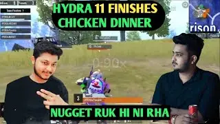 HYDRA WWCD 11 KILLS CHICKEN DINNER | HYDRA NUGGET ON FIRE