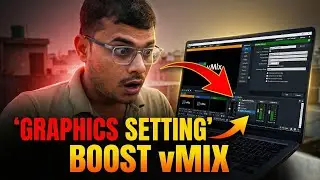 🚀 Boost vMix Performance | Best Graphics Settings ⚙️| Don't Use vMix Without THIS Graphics Setting!🤯