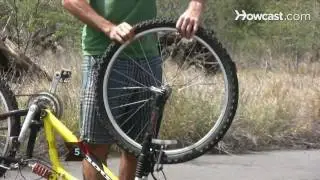 How to Fix a Bike Flat without a Patch Kit