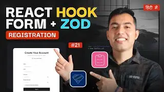 React Hook Form + Zod Validation 💥 Frontend Validation in Next.js Job Portal App | Ep 21