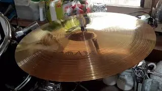 Armada achilles axl cymbal set sound test/review