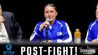 KIM CLAVEL EMOTIONAL POST-FIGHT AFTER LOSS TO JESSICA PLATA!