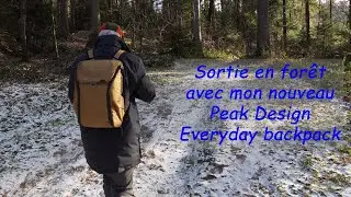 Premi&egrave;re sortie de l'ann&eacute;e et test de mon nouveau sac photo 