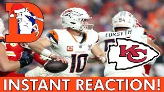 🚨A WIN IS A WIN! Broncos Defeat The Chiefs 20-13 On Christmas Night | Broncos Instant Reaction