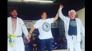 63 Year Old White Belt Wins Gold @ Tinguinha's in-house tournament 2017