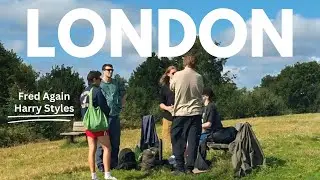 HARRY STYLES, FRED AGAIN & OLIVIA DEAN IN LONDON (August 2024)