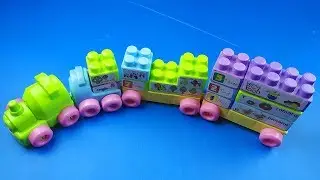 Building Blocks Toys for Children-How To Make Lego | Tayo Bus Fun Toys | Lern Number with Toys