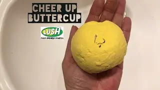 Lush 'Cheer Up Buttercup' 2017 bath bomb Demo