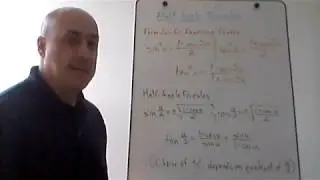Trigonometry Help - Half Angle Formulas