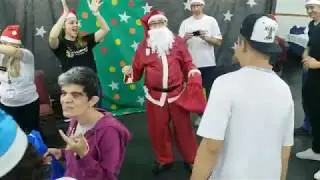 Visita Papai Noel - APAE São Caetano do Sul 2019