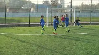 young boy scoring a goal from a free kick 6652 hd ready