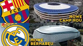 NOWE CAMP NOU vs NOWE BERNABEU