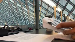 (asmr) study with me | seattle central library (2004 OMA via rem koolhaas & joshua prince-ramus)