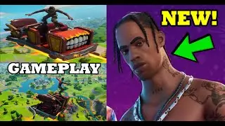 Fortnite Travis Scott! (Gameplay + Leaked Skin & Outfits) APRIL 20, 2020