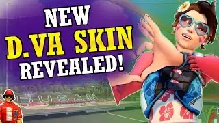 NEW D.Va Legendary SKIN!!! - Waveracer D.Va Skin Revealed! (Overwatch News)