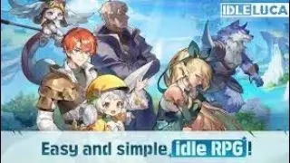 IDLE LUCA Gameplay Android - Global Launch NFT RPG