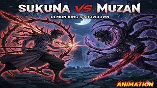 Sukuna VS Muzan FIGHT ANIMATION IN HINDI - Jujutsu Kaisen Vs Demon Slayer (HD) 4k quality 