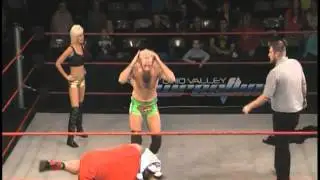 OVW Womens Title: Ray Lynn vs The Bodyguy w/ Melvin Maximus.